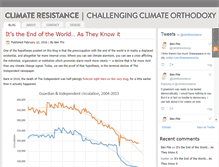 Tablet Screenshot of climate-resistance.org